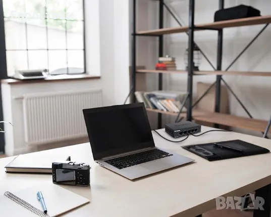 Суич D-Link DGS-105GL, 5-портов неуправляем гигабитен комутатор, снимка 5 - Суичове - 49262886