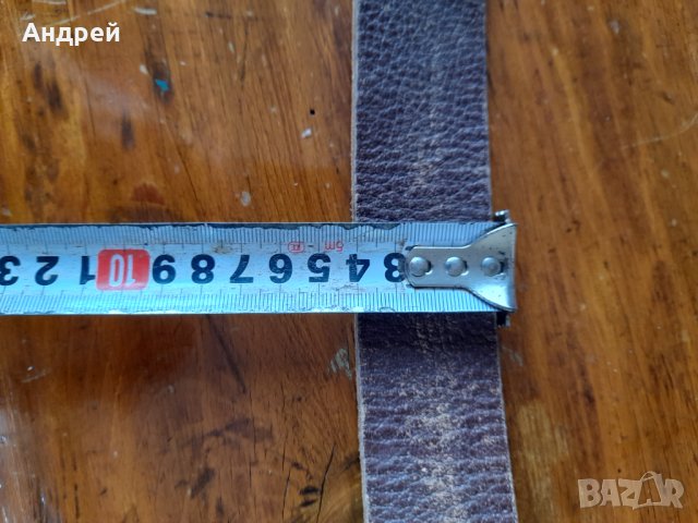 Стара кожена ремъчка,ремък за пушка #5, снимка 6 - Други ценни предмети - 32922201