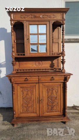 Антикварен шкаф масив №30