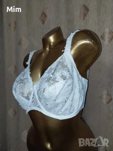Prima Donna 75 G Снежно бял дантелен сутиен , снимка 5 - Бельо - 48888518
