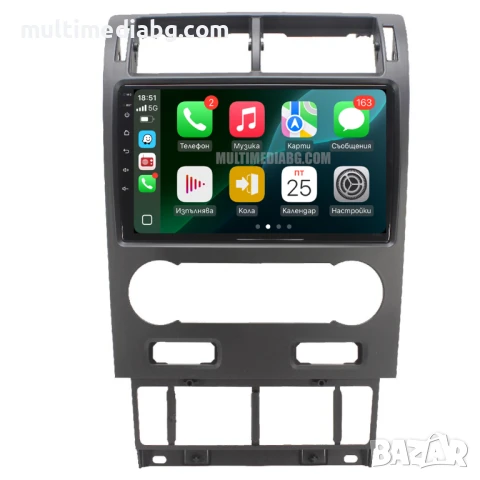 Ford Mondeo 3 2004 - 2007 Мултимедия Навигация Android