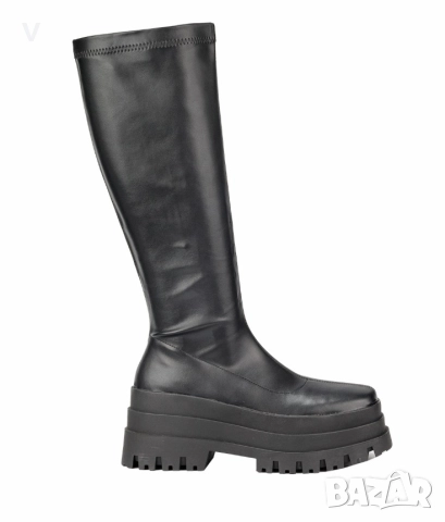 Ново дамско черно палто Junona Юнона манто яке кроп топ бюстие обувки ботуши, снимка 4 - Палта, манта - 52771995