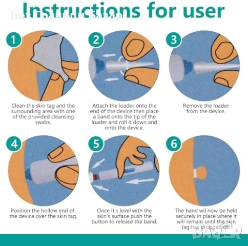 Нов Прецизен комплект за премахване на брадавици – безболезнен ефект, снимка 5 - Други - 52656175