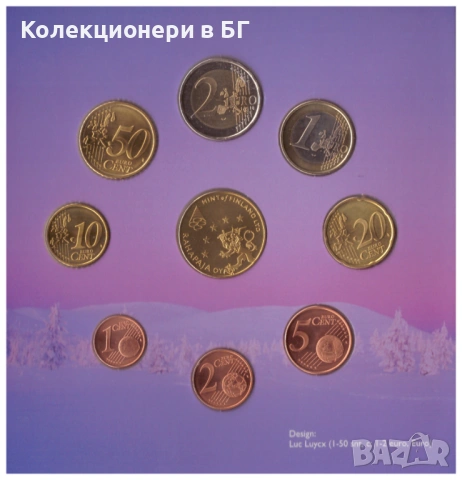 СЕТ ЕВРОМОНЕТИ И ПЛАКЕТ ОТ ФИНЛАНДИЯ 2003 ГОДИНА, снимка 4 - Нумизматика и бонистика - 53250784