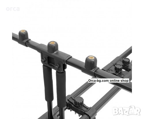 Стойка за шаранджийски риболов OSAKO EASY FOLD род под алуминий стабилна, снимка 7 - Такъми - 43289177