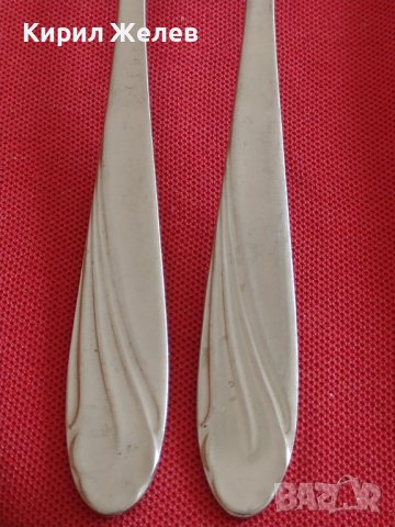 Две стари вилици от соца НЕРЪЖДАВЕЙКА перфектно състояние за КОЛЕКЦИЯ ДЕКОРАЦИЯ БИТОВ КЪТ 35268, снимка 2 - Други ценни предмети - 43814781