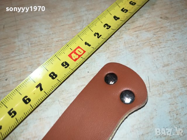 КАНИЯ 40СМ КОЖЕНА ЗА НОЖ 0502241108, снимка 10 - Ножове - 44140558