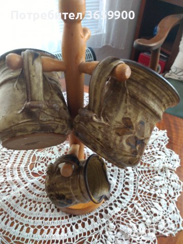 Две чаши за кафе и каничка за мляко, снимка 8 - Чаши - 40110153