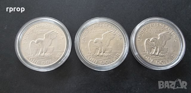 Оригинална монета. САЩ. Долар. Един Американски долар .1974 година., снимка 6 - Нумизматика и бонистика - 27667427