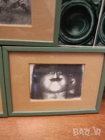 Абстрактни лот картини графики, снимка 7 - Картини - 49863297