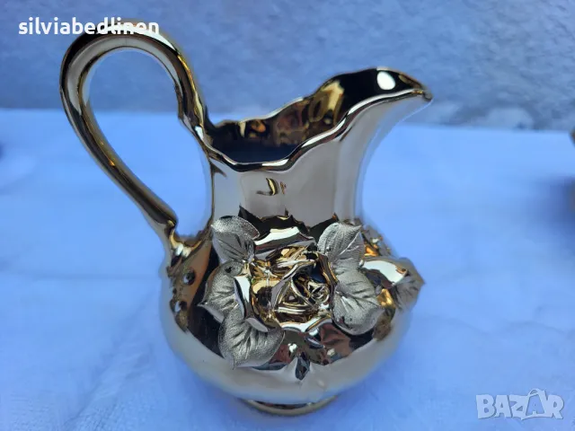 Луксозен комплект за чай или кафе, снимка 6 - Сервизи - 48733450