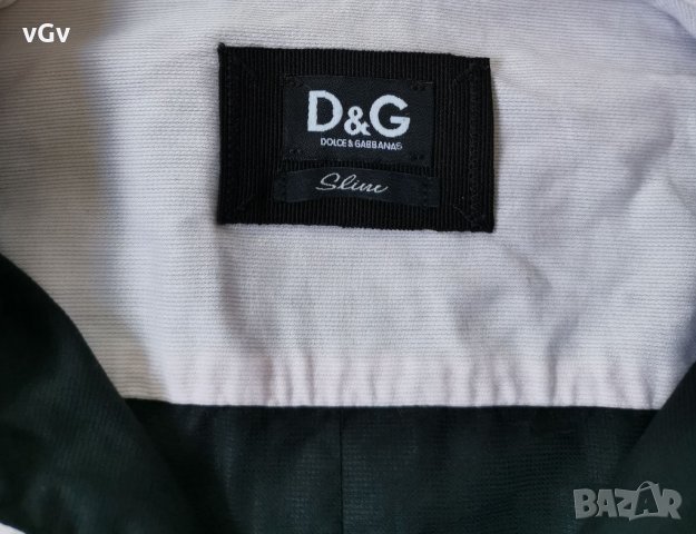 Мъжка риза Dolce & Gabbana Slim - М/L, снимка 4 - Ризи - 33046948
