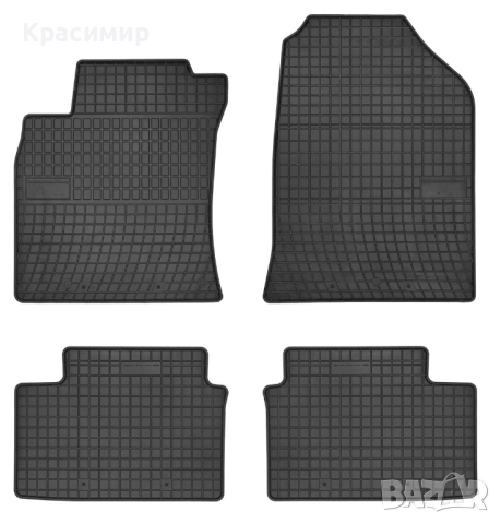 Гумени стелки за Hyundai i30 2017-2020г, снимка 2 - Аксесоари и консумативи - 52834938