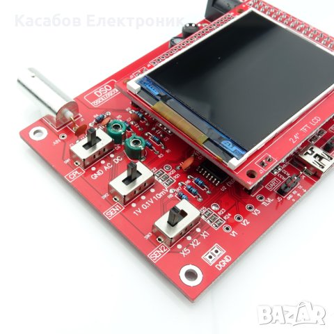 DSO138 LCD 2.4" TFT Осцилоскоп, снимка 5 - Друга електроника - 43533062