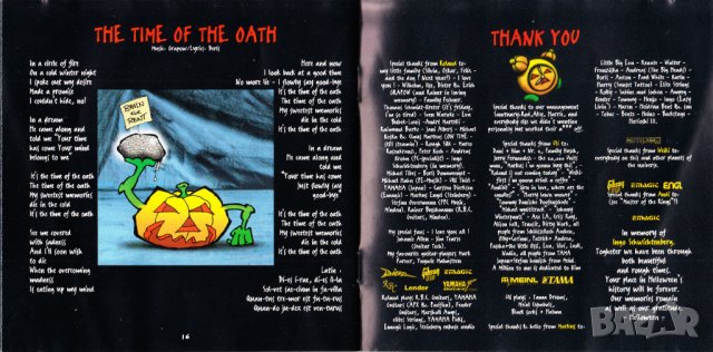 HELLOWEEN - The Time Of The Oath - CD - оригинален диск , снимка 10 - CD дискове - 43701807