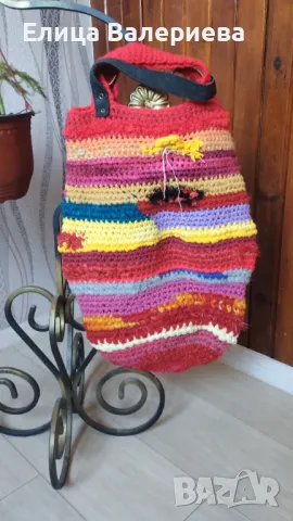 Ръчно изработена чанта , снимка 2 - Чанти - 50083305