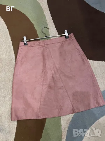 Кожена пола zara/зара размер С-15 лв