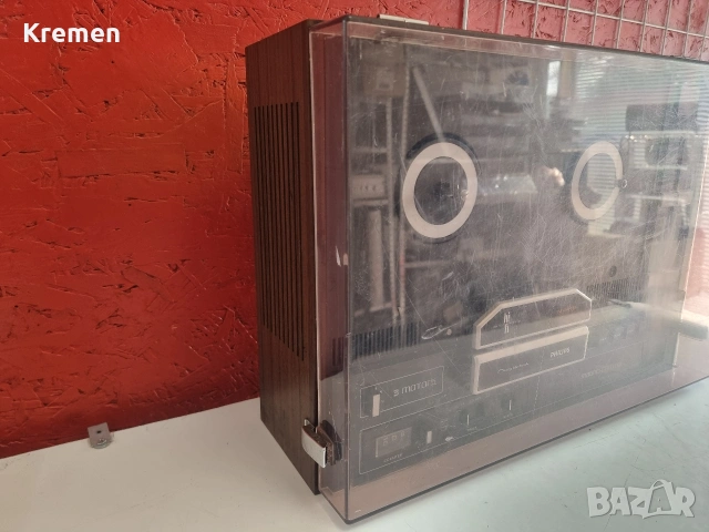 Ролкови магнетичният.PHILIPS N4415, снимка 2 - Ресийвъри, усилватели, смесителни пултове - 53152243