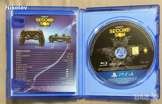 Infamous second son PS4 (Съвместима с PS5), снимка 2 - Игри за PlayStation - 40489286