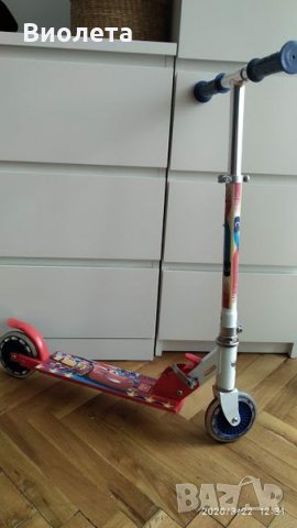 Тротинетка MONDO с 2 колела CARS 3 18100, снимка 2 - Скутери и тротинетки - 28547555