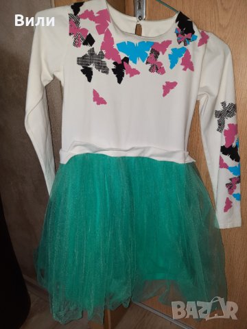 Официални РОКЛИ и ново ефектно яке, снимка 9 - Детски рокли и поли - 32557142