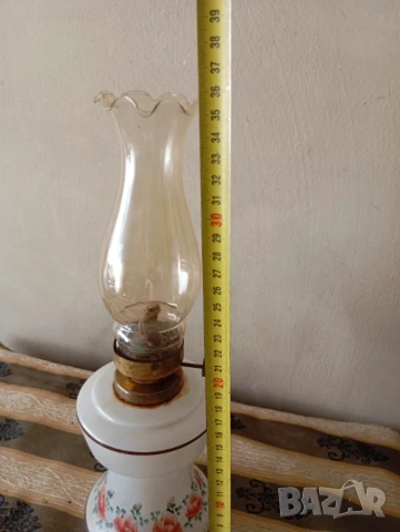 Стара газова лампа, снимка 2 - Други ценни предмети - 51088092