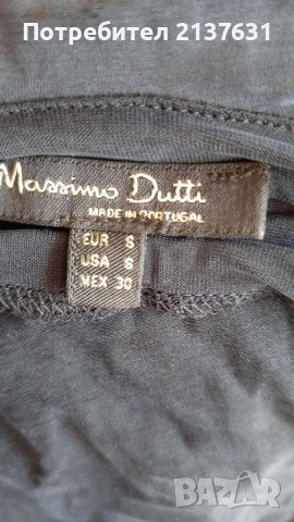 СТИЛНА ДАМСКА РОКЛЯ Massimo Dutti - Размер S , снимка 3 - Рокли - 37264381