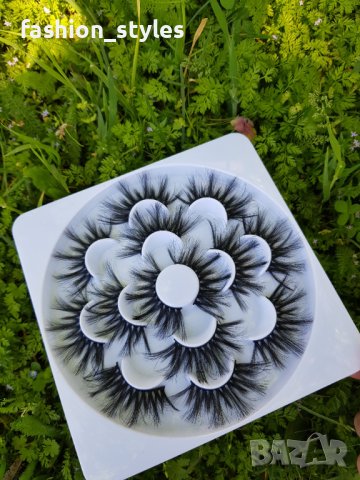 6D Мигли естествен косъм, снимка 1