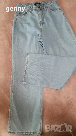 Намалена цена!Дънки Trendyol, като нови, широк крачол 