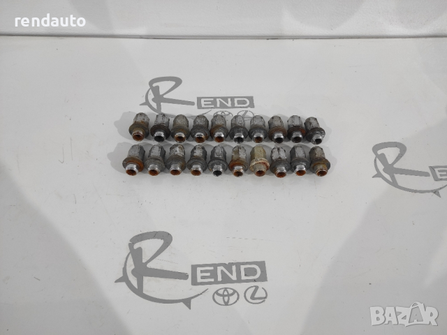 Комплект 20 броя гайки за алуминиеви джанти Toyota 