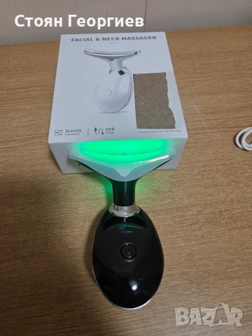 Чисто нов мултифункционален масажор за лице и шия, снимка 2 - Масажори - 53573385