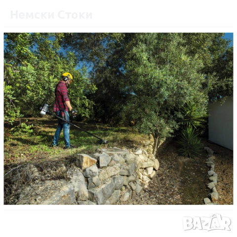 Моторен тример Mcculloch B33B, 0.9 kW, 1.2 к.с., с корда, нож и самар, снимка 4 - Градинска техника - 52435048