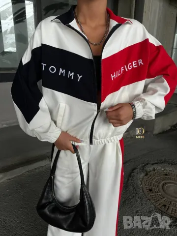 дамски комплекти суичър и долнище tommy hilfiger, снимка 3 - Спортни екипи - 48708551