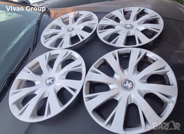 15 цола тасове Пежо, снимка 4 - Аксесоари и консумативи - 47921228