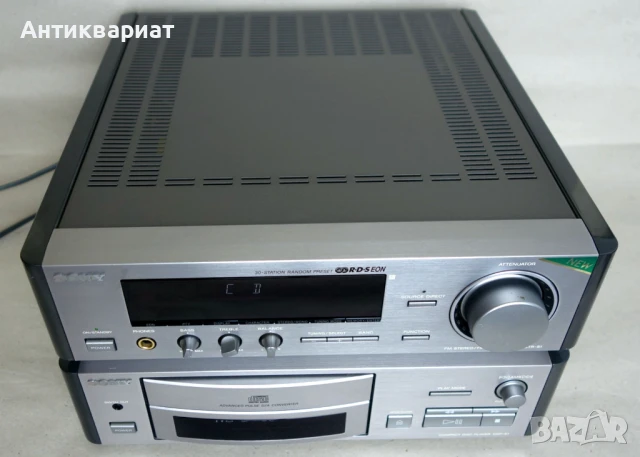 Топ миди компоненти на SONY - ресийвър STR-S1 + CD плеар CDP-S1, снимка 2 - Аудиосистеми - 50929920