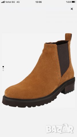 Дамски боти SPM Chelsea “Lano”- 40 номер. Велурена кожа, снимка 7 - Дамски боти - 38710511