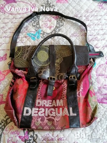 Desigual чанта-намалям на 25 поради малък дефект, снимка 1 - Чанти - 28751993