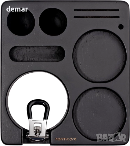 Станция за еспресо Normcore, дървена, подходяща за 51 до 54 мм аксесоари, снимка 2 - Други стоки за дома - 51743437