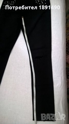 Ново черно дънки ''H&M", снимка 14 - Дънки - 26232912