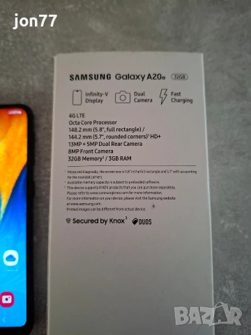 Самсунг А20е, снимка 2 - Samsung - 53217498