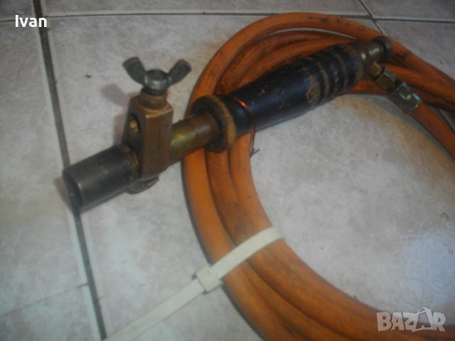 Немска Газова Пропан-Бутан Горелка-Старо Качество-С Маркуч/Редуцир Вентил-Различни-Отлично Състояние, снимка 17 - Други инструменти - 43639709