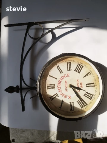 Двустранен часовник, снимка 6 - Стенни часовници - 50914561