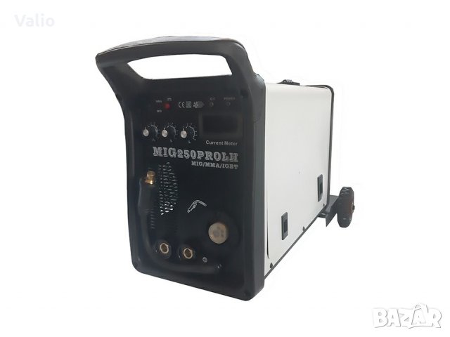 MIG-MMA 250 PRO Телоподаващо с електрожен 15кг.ролка
