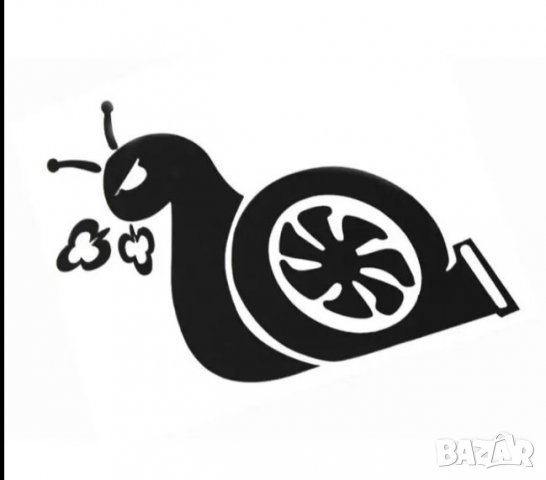 Стикер за кола Охлюв - показващ бързащия бавно. Високо качество в Аксесоари  и консумативи в гр. Благоевград - ID27558270 — Bazar.bg