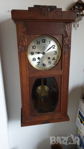 Френски Масивен Стенен Часовник ODO, снимка 6 - Антикварни и старинни предмети - 43640925