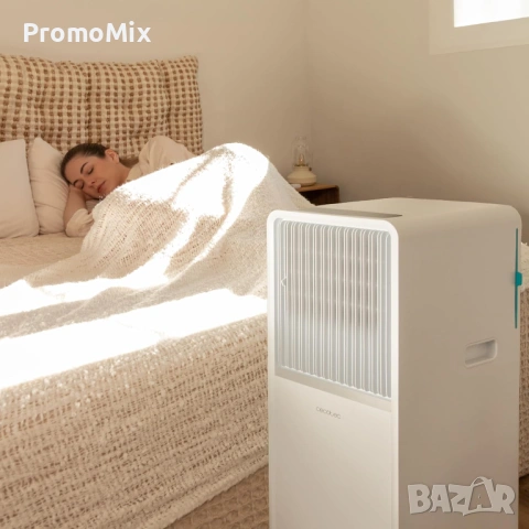 Мобилен климатик Cecotec ForceClima 7550 7000 BTU/h Wi-Fi 4в1 Преносим климатик влагоабсорбатор вент, снимка 5 - Климатици - 53187726