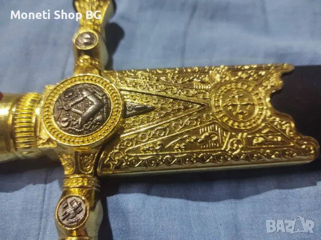 Масонски ритуален меч, снимка 6 - Ножове - 49959797
