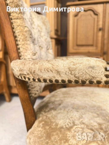 Антично кресло , снимка 8 - Дивани и мека мебел - 52093609