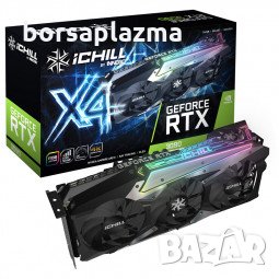 Чисто нова видеокарта INNO3D GeForce RTX 3090 iChill X4, 24576 MB GDDR6X - 18.09, снимка 1