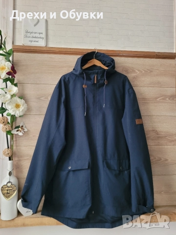 Яке с качулка 3ХЛ , снимка 5 - Якета - 52710595